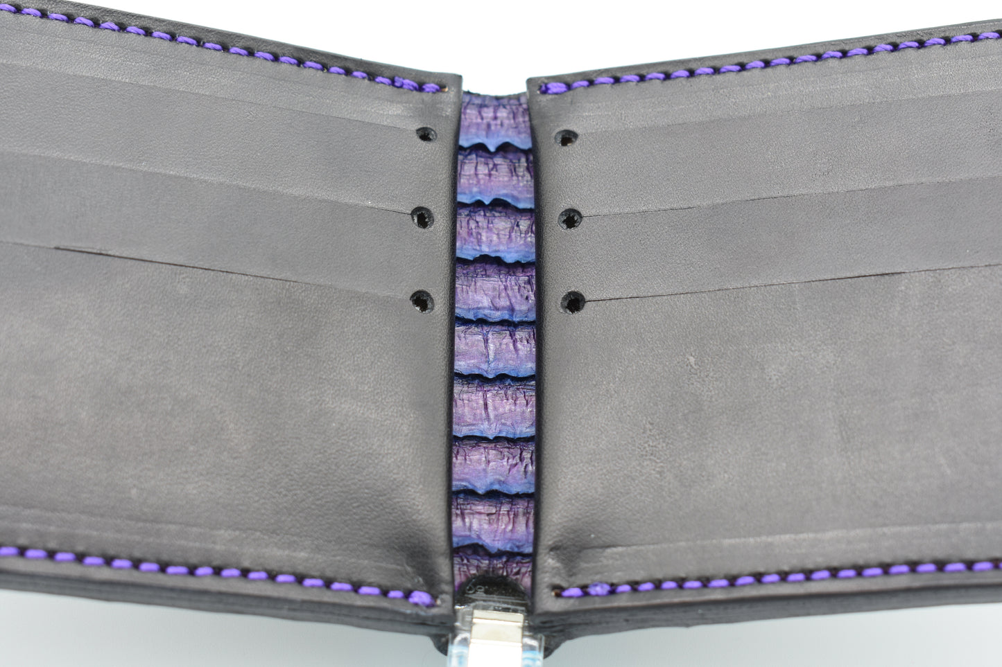 BILLFOLD SHARK WITH PYTH0N INLAY