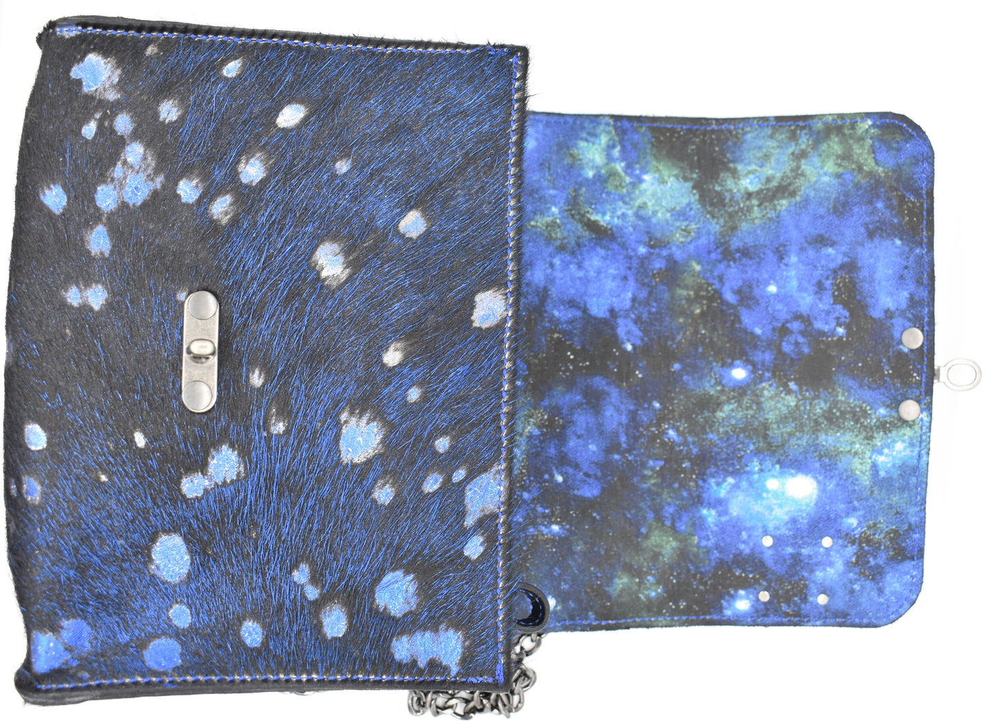 Galaxy Blue Purse