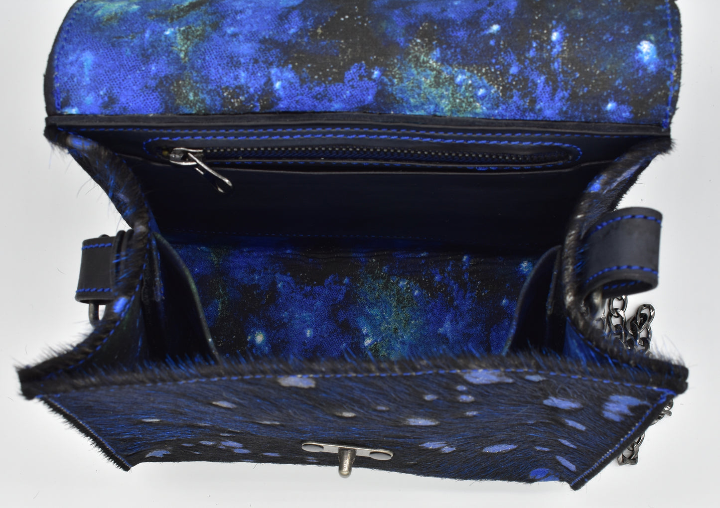 Galaxy Blue Purse