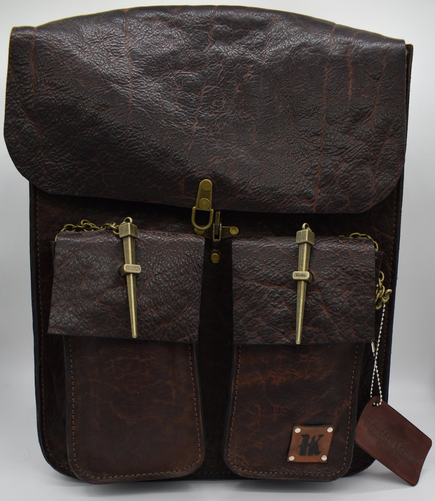 Alpine Bag Brown Chrome-Tanned Leather