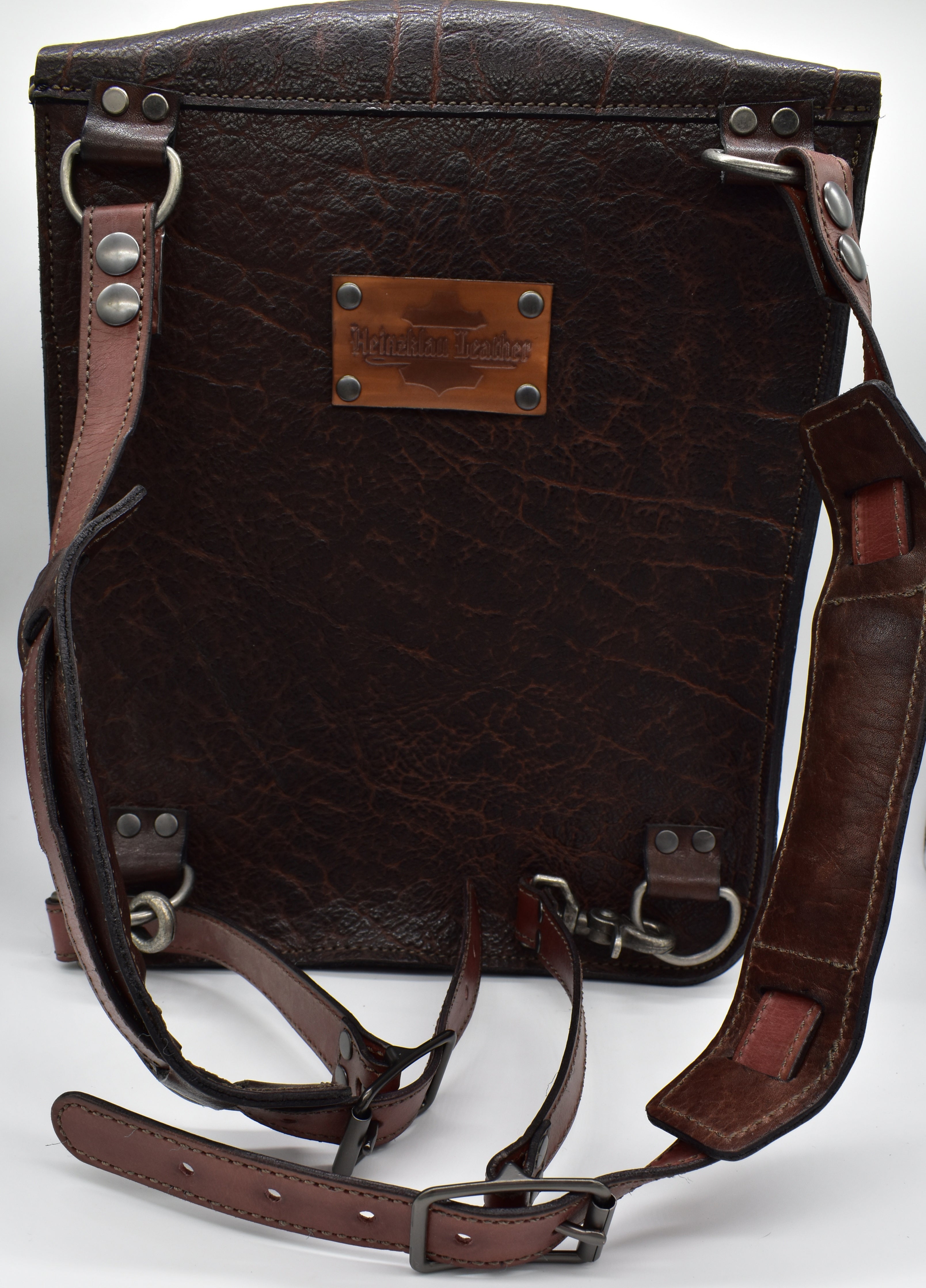 Alpine Bag Brown Chrome Tanned Leather