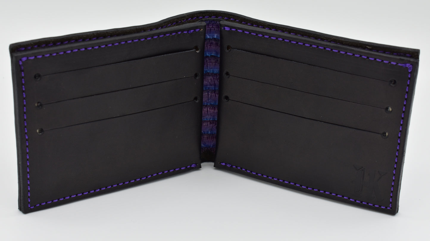BILLFOLD SHARK WITH PYTH0N INLAY