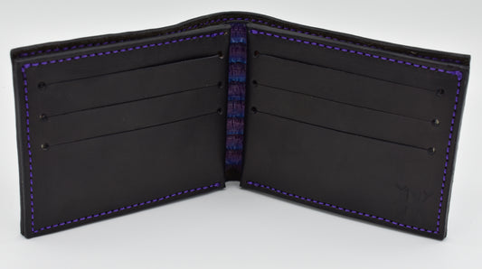 BILLFOLD SHARK WITH PYTH0N INLAY